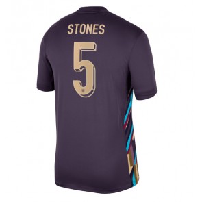 Anglie John Stones #5 Venkovní Dres ME 2024 Krátký Rukáv